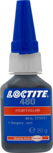 HURTIGLIM SORT 20g LOCTITE 480